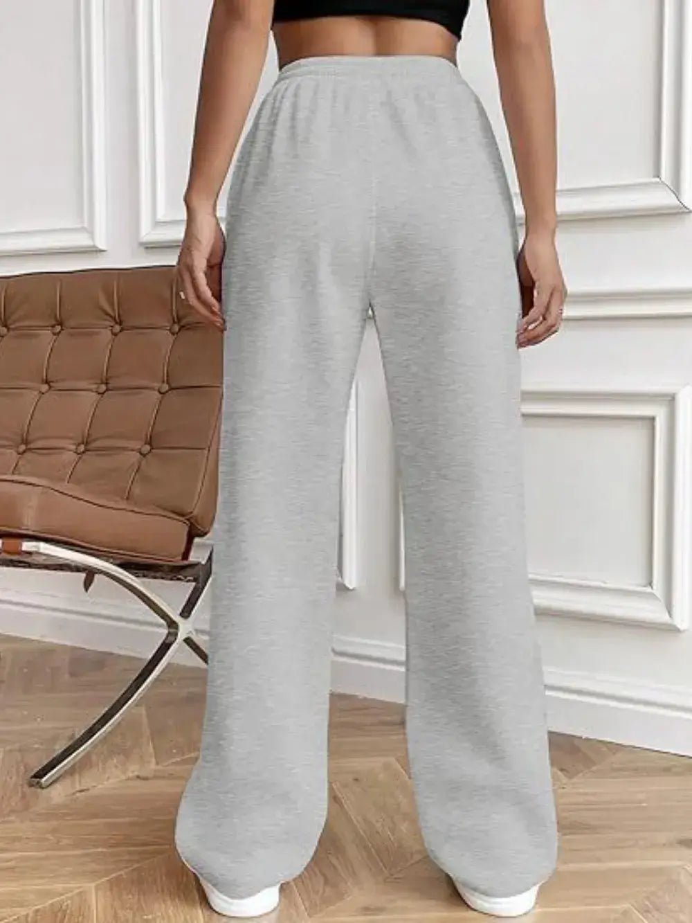 Drawstring wide leg pants with pockets - Bela Fils BoutiqueBela Fils Boutique
